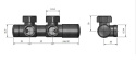 Zawór regulacyjny 50mm TWINS biały lewy Pex