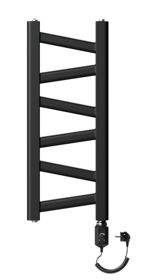 Grzejnik dekoracyjny MiX Kalipso 1400/440mm czarny str Regnis