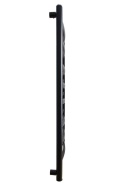 Grzejnik łazienkowy Łezka 3DX 1205/540 Regnis czarny mat