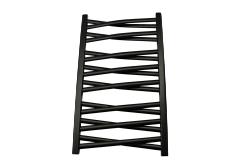 Grzejnik łazienkowy Łezka 3DX 1205/540 Regnis czarny mat