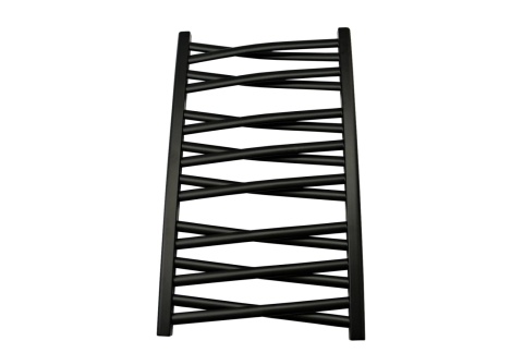 Grzejnik łazienkowy Łezka 3DX 480/540 Regnis czarny mat