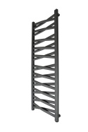 Grzejnik łazienkowy Łezka 3DX 1520/440 Regnis czarny mat