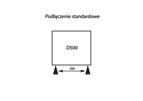 Grzejnik łazienkowy Łezka 3DX 910/540 Regnis biały mat