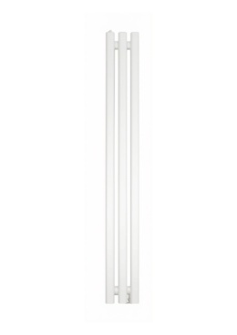Grzejnik pionowy dekoracyjny LAZUR 190/1600 mm biały D50